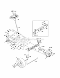 Page D Diagram and Parts List for 13AX795S004 2011 MTD Lawn Tractor