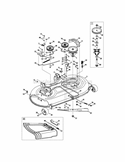 Page G Diagram and Parts List for 13AX795S004 2011 MTD Lawn Tractor