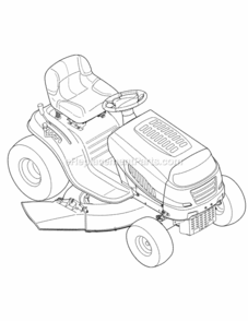 Page G Diagram and Parts List for 13AX795S004 2012 MTD Lawn Tractor