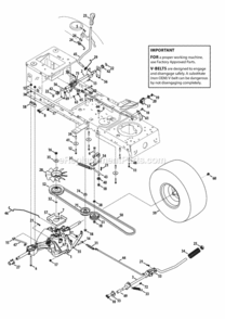 Page I Diagram and Parts List for 13AX795S004 2013 MTD Lawn Tractor