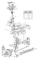 Page A Diagram and Parts List for 13BH660F033 2001 MTD Lawn Tractor
