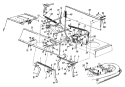 Page C Diagram and Parts List for 13BH660F033 2001 MTD Lawn Tractor
