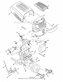 Part Location Diagram of 783-04892B-0691 MTD Dash, Rmc
