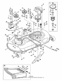 Part Location Diagram of 983-04578-0691 MTD Deck Assembly, Offset
