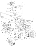 Part Location Diagram of 747-0294 MTD Link-drag