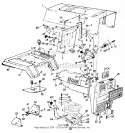 Part Location Diagram of 16934 MTD Front Heat Shield