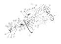 Page K Diagram and Parts List for 1448G 55AE231S195 - 2000 MTD Lawn Mower