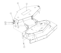 Part Location Diagram of 1001032 MTD COVER-48 DECK