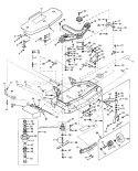 Page B Diagram and Parts List for 1448H 55AE331S195 MTD Lawn Mower