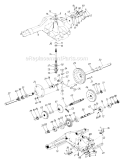 Part Location Diagram of 918-0258 MTD Lockout Plate
