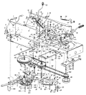 Part Location Diagram of 718-0256 MTD Shift Snout