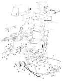 Part Location Diagram of 13872 MTD Hand Brake Lever