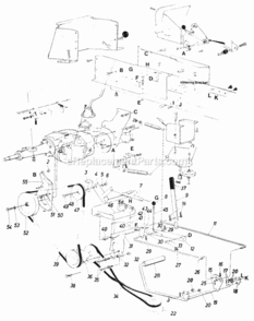 Part Location Diagram of 33819 MTD Belt Guard