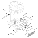 Page B Diagram and Parts List for 14AA815K004 2008 MTD Lawn Tractor