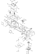 Page C Diagram and Parts List for 14AA815K033 2009 MTD Lawn Tractor