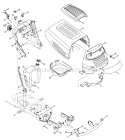 Page D Diagram and Parts List for 14AA815K033 2009 MTD Lawn Tractor