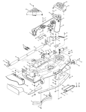 Part Location Diagram of 942-0677B MTD Blade-18.50high