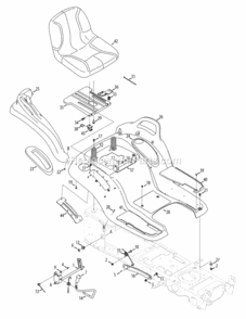 Part Location Diagram of 783-06556-0691 MTD Fender