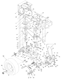 Page C Diagram and Parts List for 14AI808H372 2004 MTD Lawn Tractor