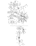 Page F Diagram and Parts List for 14AI808H372 2004 MTD Lawn Tractor