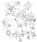 Part Location Diagram of 734-1616A MTD Spoked Hub Cap (Beige-Opt.)