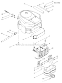 Page D Diagram and Parts List for 14AT808H300 2003 MTD Lawn Tractor