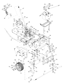 Page A Diagram and Parts List for 14AU848H077 2002 MTD Lawn Tractor
