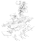 Page B Diagram and Parts List for 14AU848H077 2002 MTD Lawn Tractor