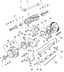 Page B Diagram and Parts List for 156-590-706 1986 MTD Lawn Tractor