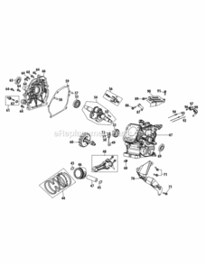 161-Jwa-11_Crankcase Diagram and Parts List for 161-JWA-11  MTD Engine