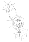 Page A Diagram and Parts List for 1648H 55AE323S195 MTD Lawn Mower