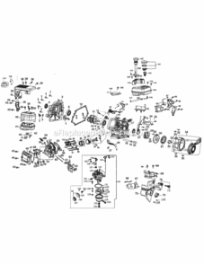 Engine_Assembly_165-Su Diagram and Parts List for 165-SU  MTD Engine