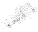 Page B Diagram and Parts List for 1652G 55AE223T195 - 2000 MTD Lawn Mower