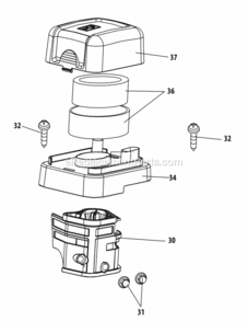 170-C0A-11_Air_Cleaner Diagram and Parts List for 170-C0A-11  MTD Engine