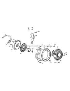 170-C0A_Starter Diagram and Parts List for 170-C0A  MTD Engine