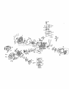 Engine_Assembly_170-T0 Diagram and Parts List for 170-T0  MTD Engine