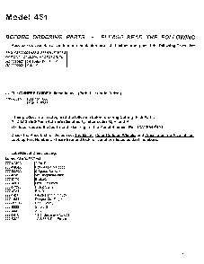 Information Diagram and Parts List for SKU3102806  MTD Lawn Mower