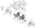 Page J Diagram and Parts List for 17AD2ACP004 RZT-50 2008 MTD Lawn Tractor