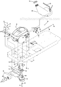 Page D Diagram and Parts List for 17AE2ACG105 2009 MTD Lawn Tractor