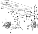 Page F Diagram and Parts List for 17AE2ACG105 2009 MTD Lawn Tractor