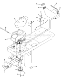 Page D Diagram and Parts List for 17AF2ACP929 2009 MTD Lawn Tractor