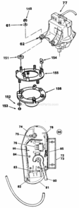 Parts Diagram and Parts List for 181-304E000 1991 MTD Lawn Mower