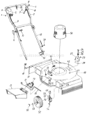 Part Location Diagram of 731-1219 MTD Insulator Shield