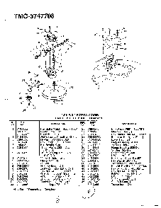 4.5hp 21" rotary mower Diagram and Parts List for 3747706  MTD Lawn Mower
