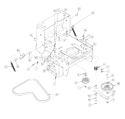 Page Q Diagram and Parts List for 1852H 55AF3C5T195 MTD Lawn Mower