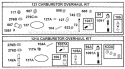 Page W Diagram and Parts List for 1852H 55AF3C5T195 MTD Lawn Mower