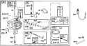 Page H Diagram and Parts List for 1852H 55AF3C5T195 MTD Lawn Mower
