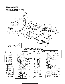 Tiller chain case page 2 Diagram and Parts List for 3903003  MTD Tiller