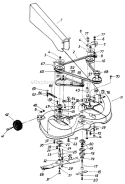 Page A Diagram and Parts List for 190-804-000 1988 MTD Lawn Tractor