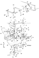 Page A Diagram and Parts List for 195-802-754 1985 MTD Lawn Tractor